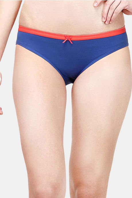 Soie Medium Rise Half Coverage Bikini Panty (Pack of 6) - Multicolor — image 14